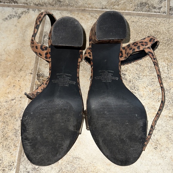 ABOUND cheetah heels, women’s size 8.5 - Picture 4 of 5